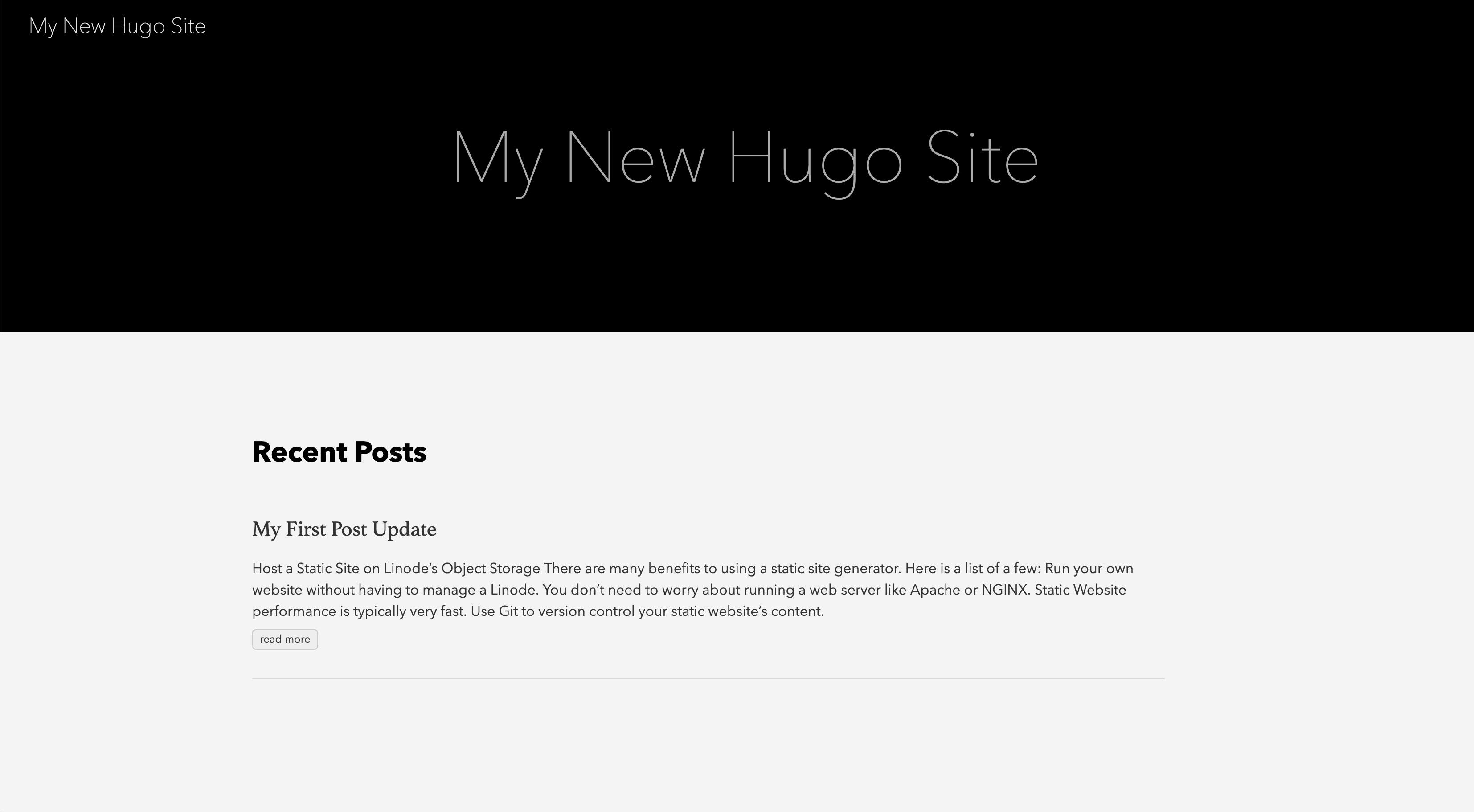 Hugo Index Page Hugo Index Page