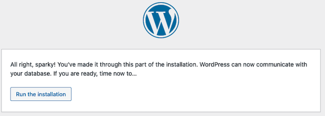 Successful Database Connection Validation Successful Database Connection Validation